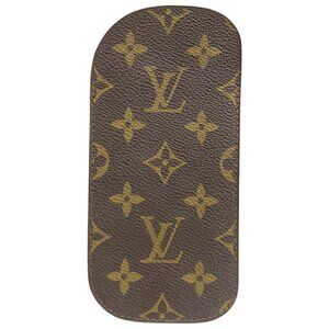 Authentic Louis Vuitton Etui Lunettes Simple Glasses Case jp90-120225
